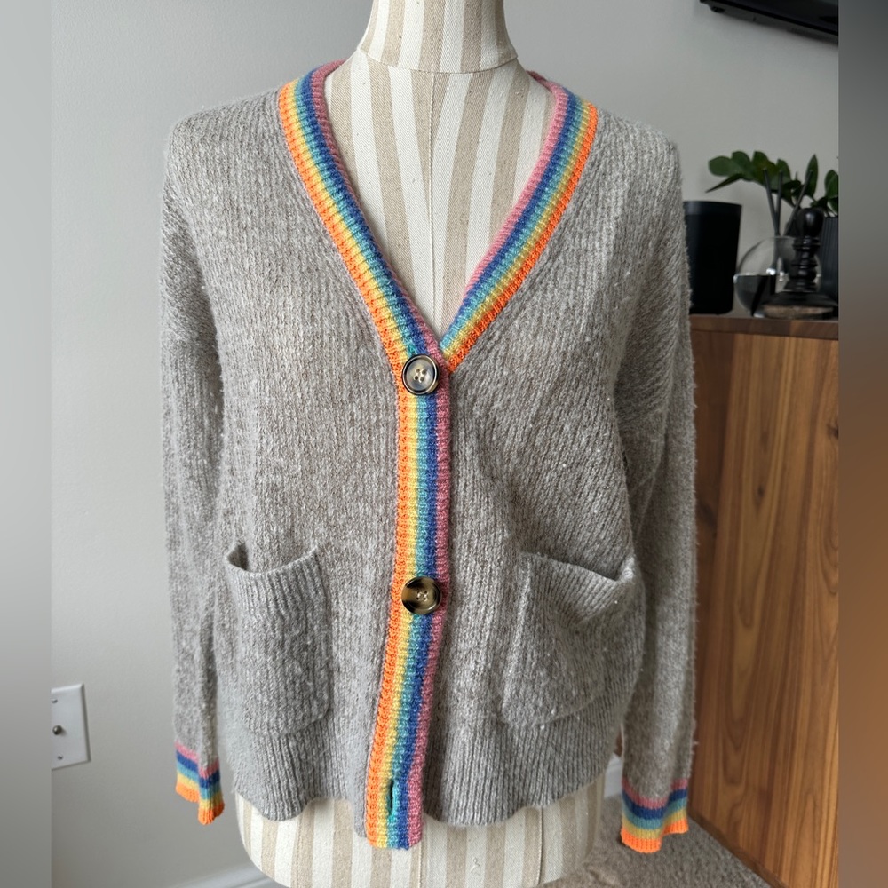 Sundry wool/cashmere blend cardigan
